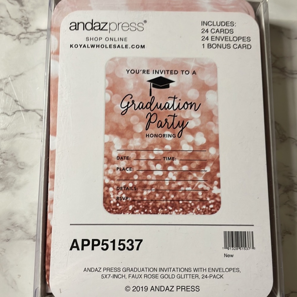 NWOT Graduation Party Invitations - Picture 5 of 5